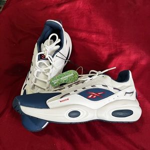 Iverson Reebok Men's  SOLUTION MID White Basketball Shoes GY0935 Size: 14, NWT